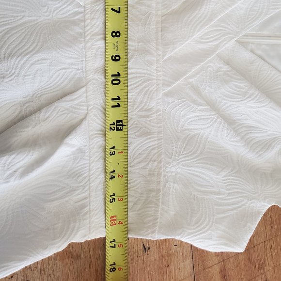 White Tapestry Dress - Picture 6 of 8